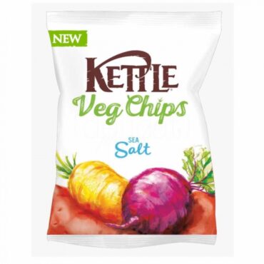 Chips Vegetales fritos con Sal Marina 100gr. Kettle Chips
