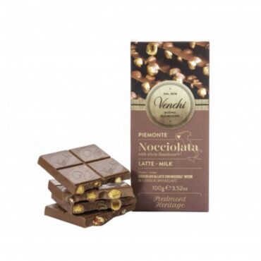 Chocolate con Leche y Avellanas 100gr. Venchi