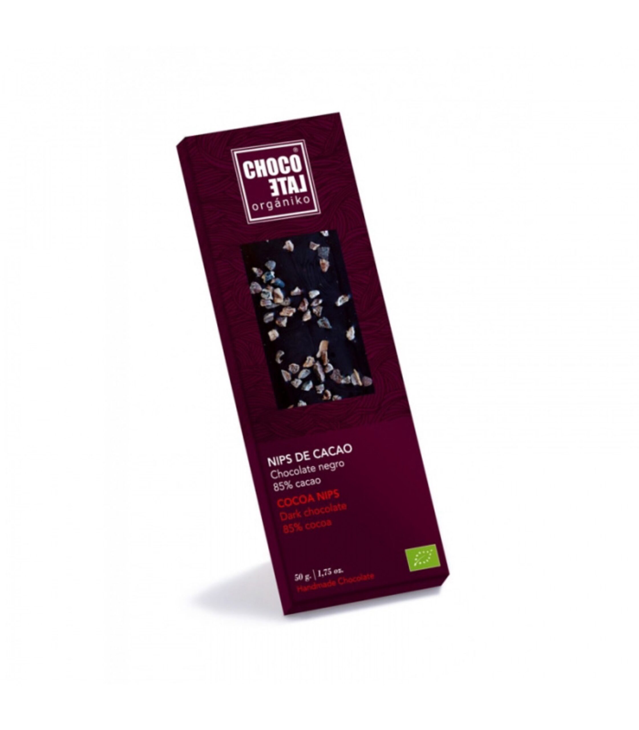 chocolate negro 85 cacao bio 50g chocolate organiko 10un 1 copia scaled