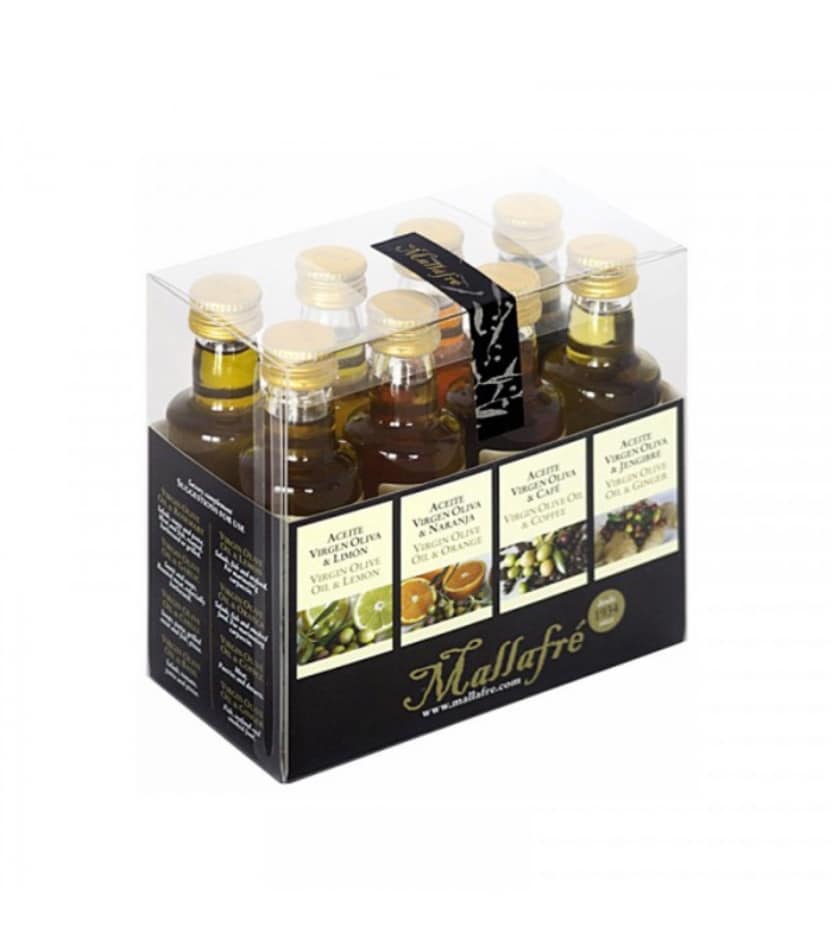 coleccion 8 miniaturas de aceites variados 40ml mallafre 10un copia