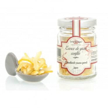 Cortezas de Yuzu Confitadas 35gr. Terre Exotíque