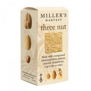 Crackers con Avellanas, Almendras y Nueces 125gr. Miller's Haverst