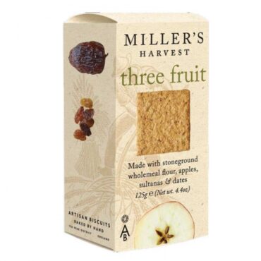 Crackers con Manzana, Pasas y Dátiles 125gr. Miller's Haverst
