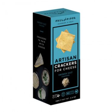 Crackers de Sal Ahumada 130gr. Paul & Pippa