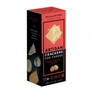 Crackers de Trufa Blanca 130gr. Paul & Pippa