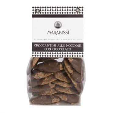 Galletas Crujientes de Avellana con Chocolate 200gr. Marabissi