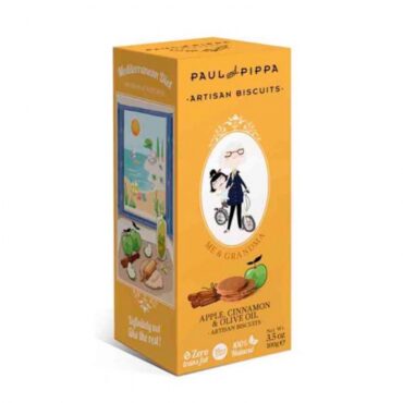 Galletas de Manzana y Canela 130gr. Paul & Pippa