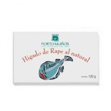 Hígado de Rape al Natural RR125. Porto-Muiños