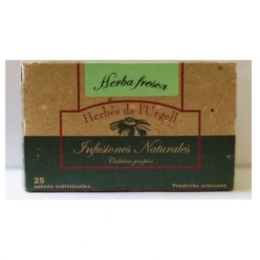 Infusión Hierba Fresca 25u. Bernau Herbes de l'Urgell