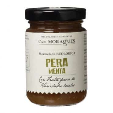 Mermelada Pera Menta Ecológica 170gr. Can Moragues