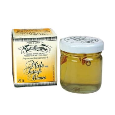 Miel de Acacia con Trufa blanca 40gr. Tartuflanghe