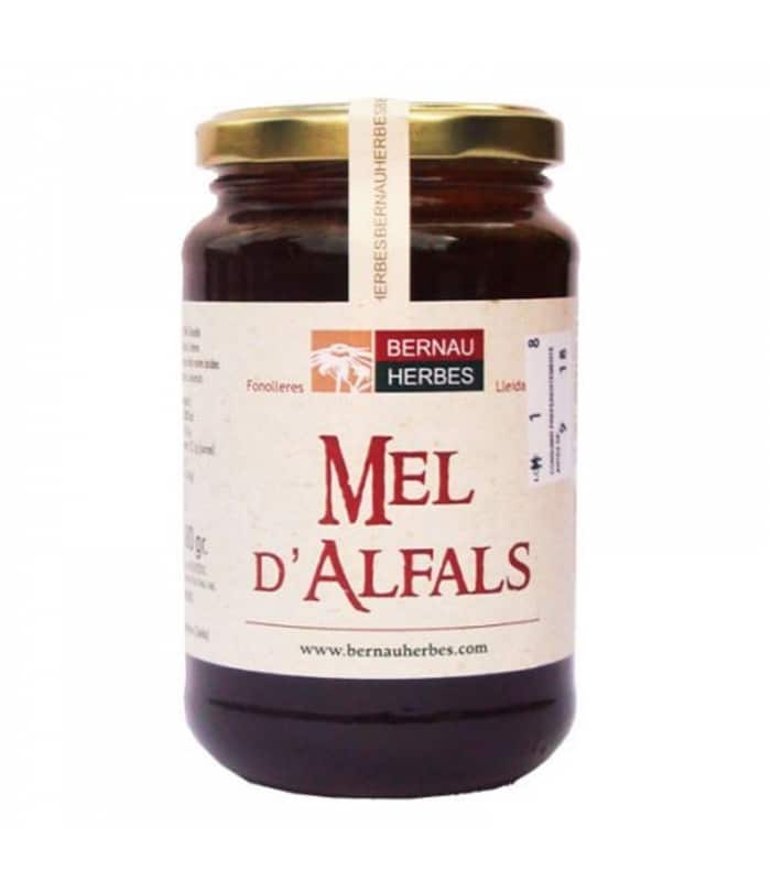 miel de alfalfa 500gr bernau herbes de l urgell 6un