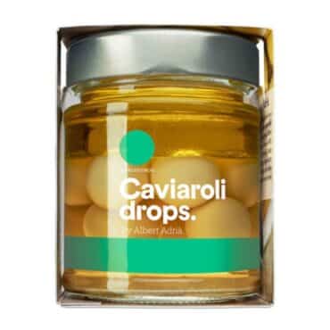Oliva Verde Esférica Drops (12 olivas) 60gr. Caviaroli