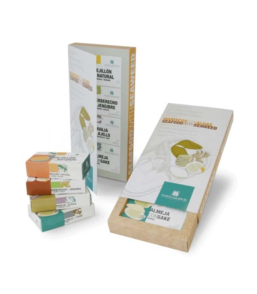 pack especial mariscos con algas 390gr porto muinos 8un copia