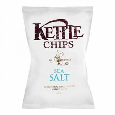 Patatas fritas con Sal Marina 150gr. Kettle Chips