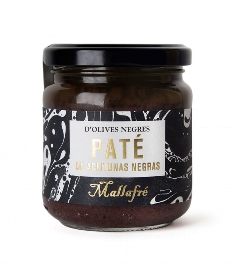 Paté de Aceitunas Negras 185gr. Mallafré