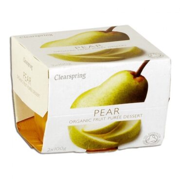 Puré de Pera 2x100gr. Clearspring