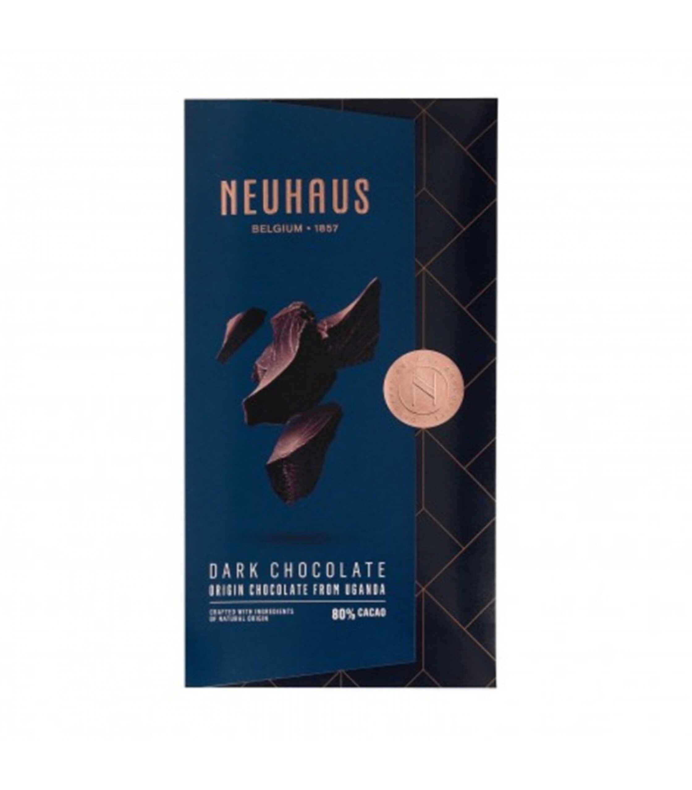 tableta chocolate negro 80 uganda 100gr neuhaus 15uds copia scaled