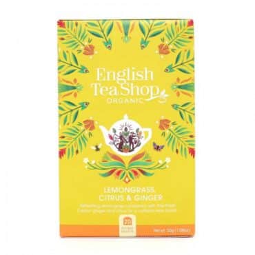 Té Limón, Jengibre y Cítricos 30gr. English Tea Shop