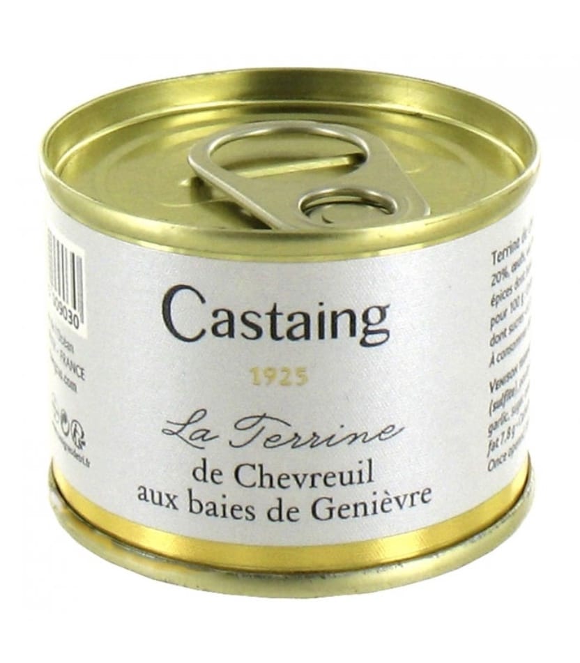 Terrina de Ciervo a la Bayas de Enebro 67gr. Castaing