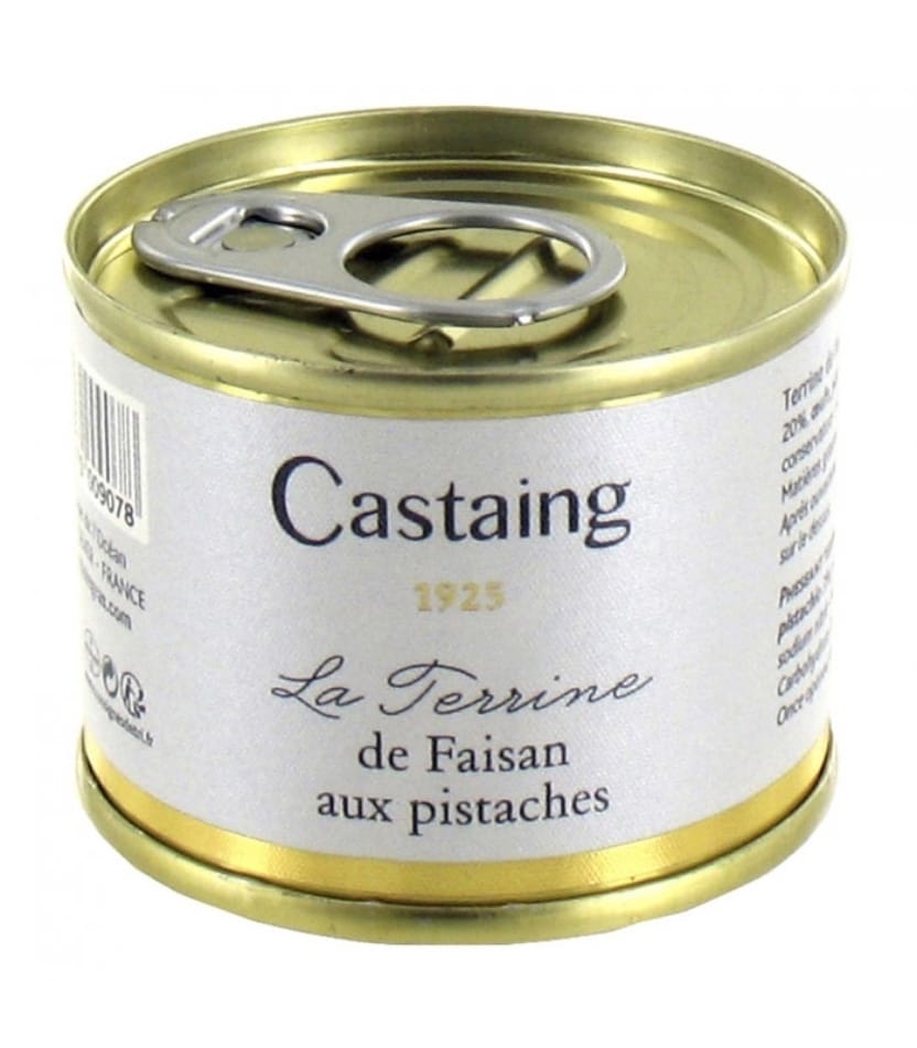 Terrina de Faisan con Pistacho 67gr. Castaing