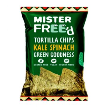 Tortilla Chips Kale & Espinacas 135gr. Mr Free'd