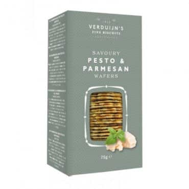 Wafers con Parmesano y Pesto 75gr. Verduijn's