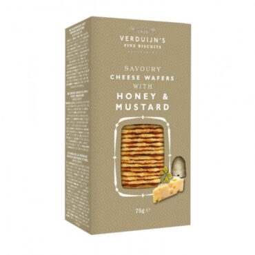 Wafers con Queso, Miel y Mostaza 75gr. Verduijn's