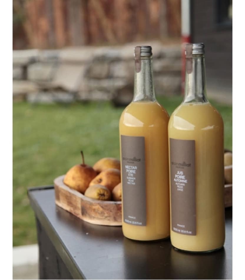 zumo de pera 33cl alain milliat 12un 1 copia