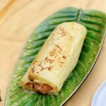 Brazo de patata y bacalao con alioli gratinado