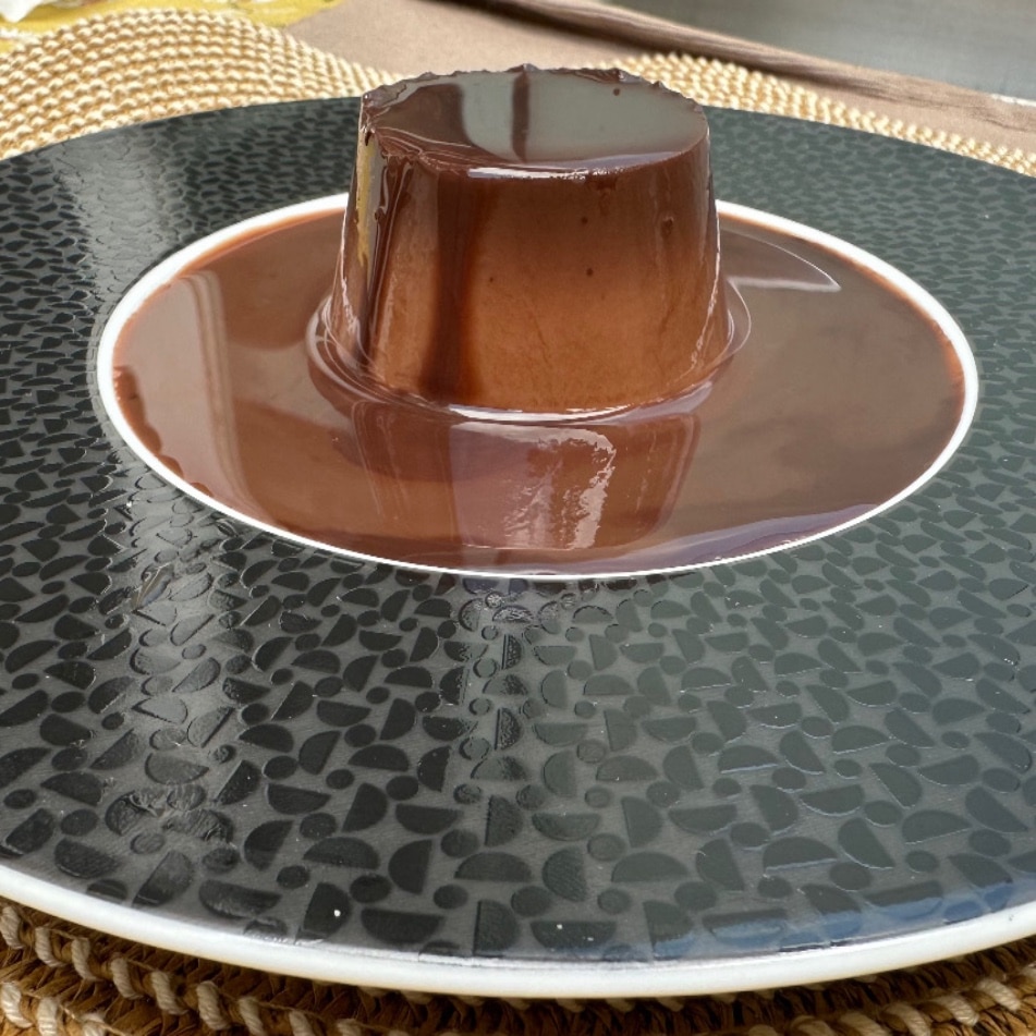 Flan de Chocolate 1