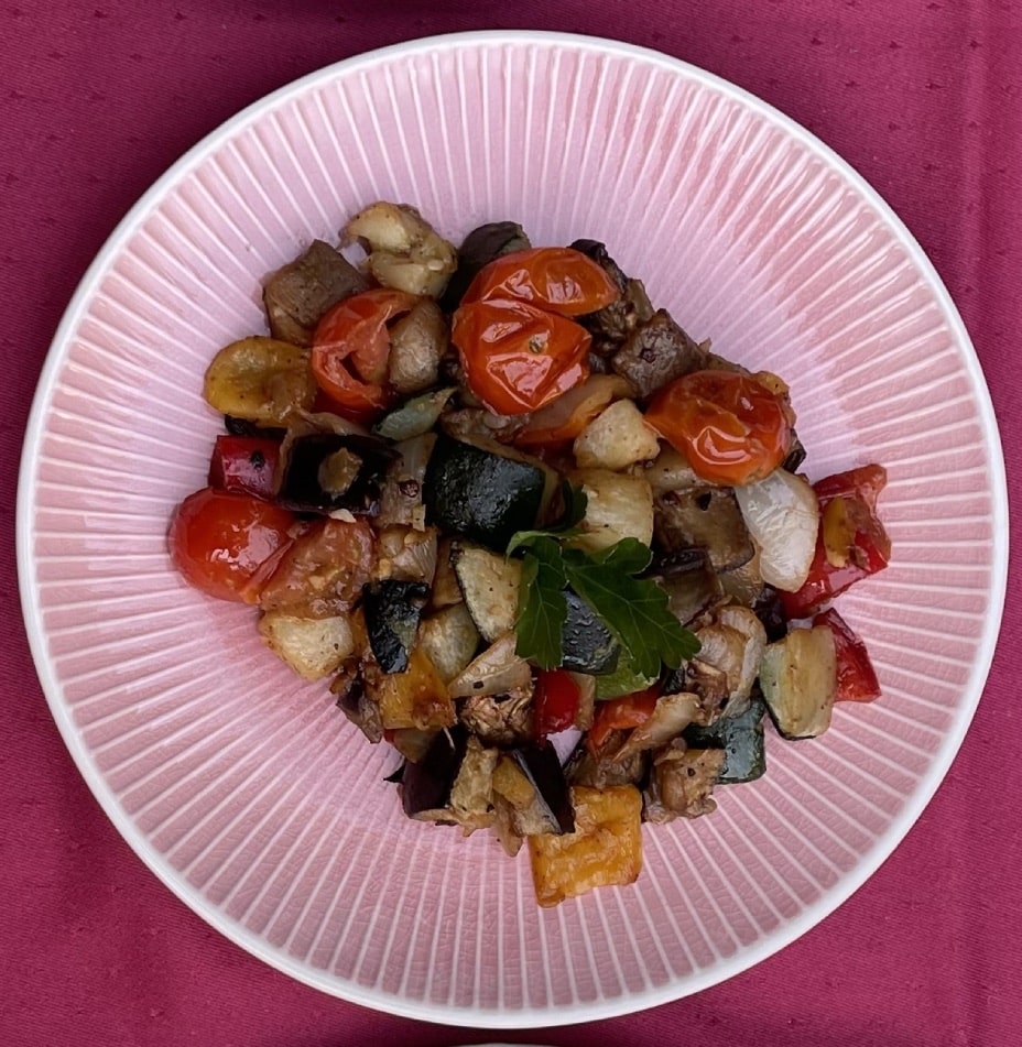 Salteado de Verduras Asadas 2