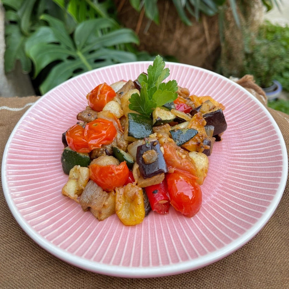 Salteado de Verduras Asadas 3