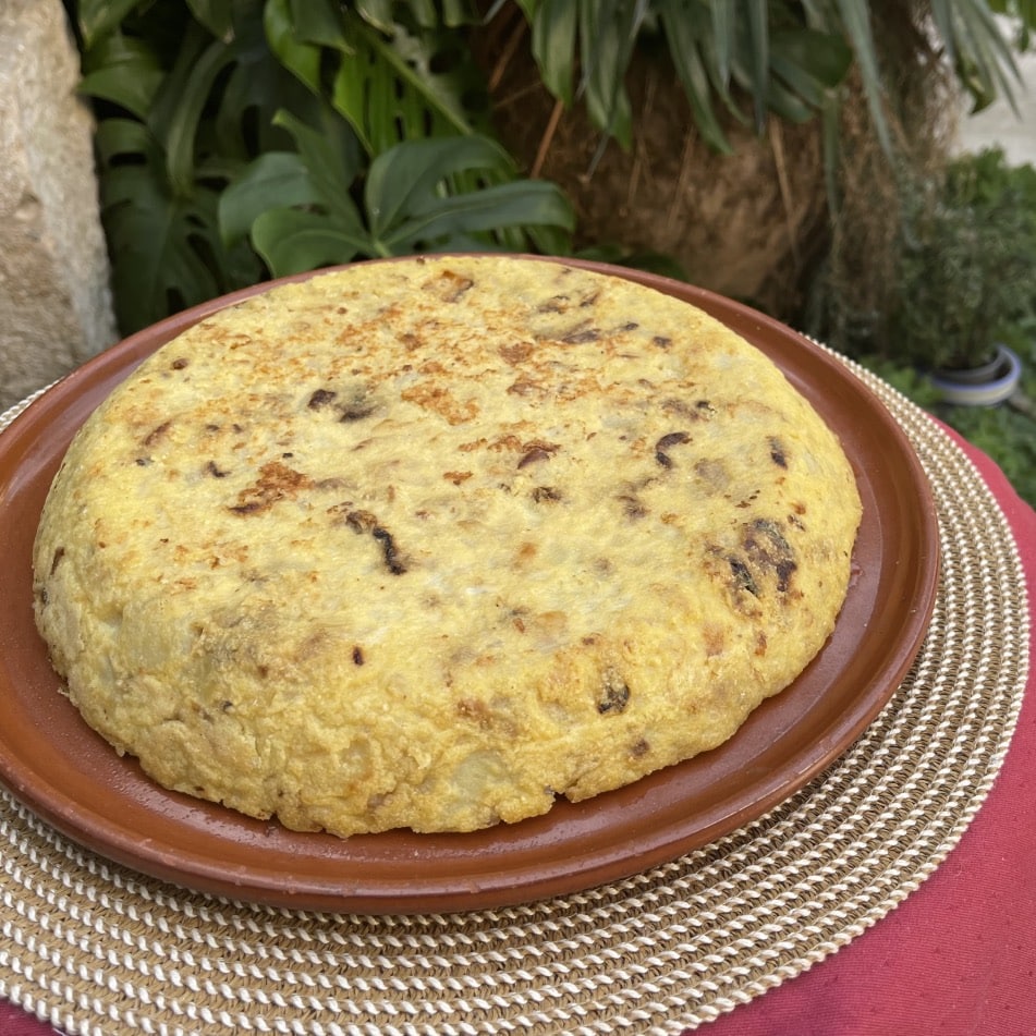 Tortilla Vegana sin huevo 2