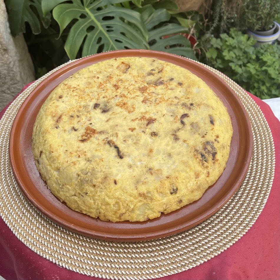 Tortilla Vegana sin huevo 3