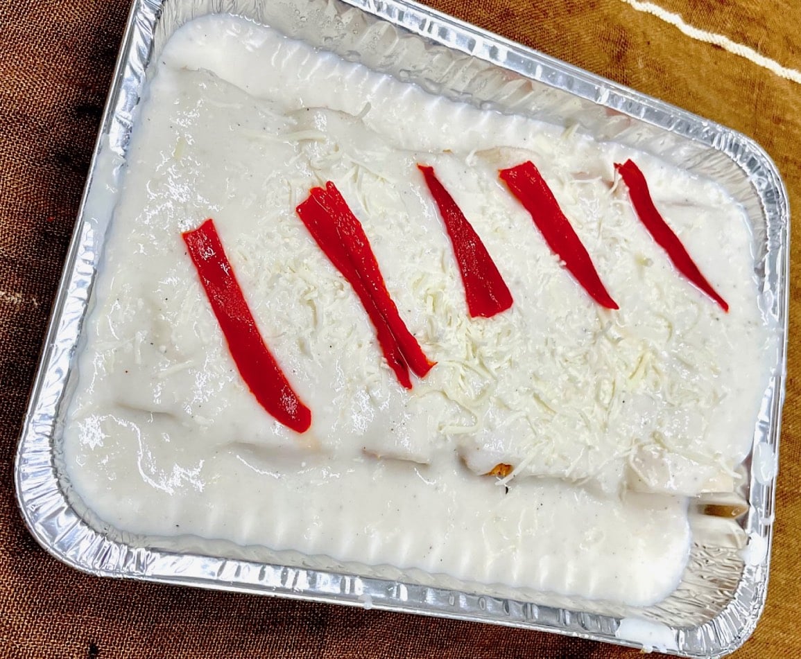 Canelones de Atun A punto para Gratinar 6 u 1