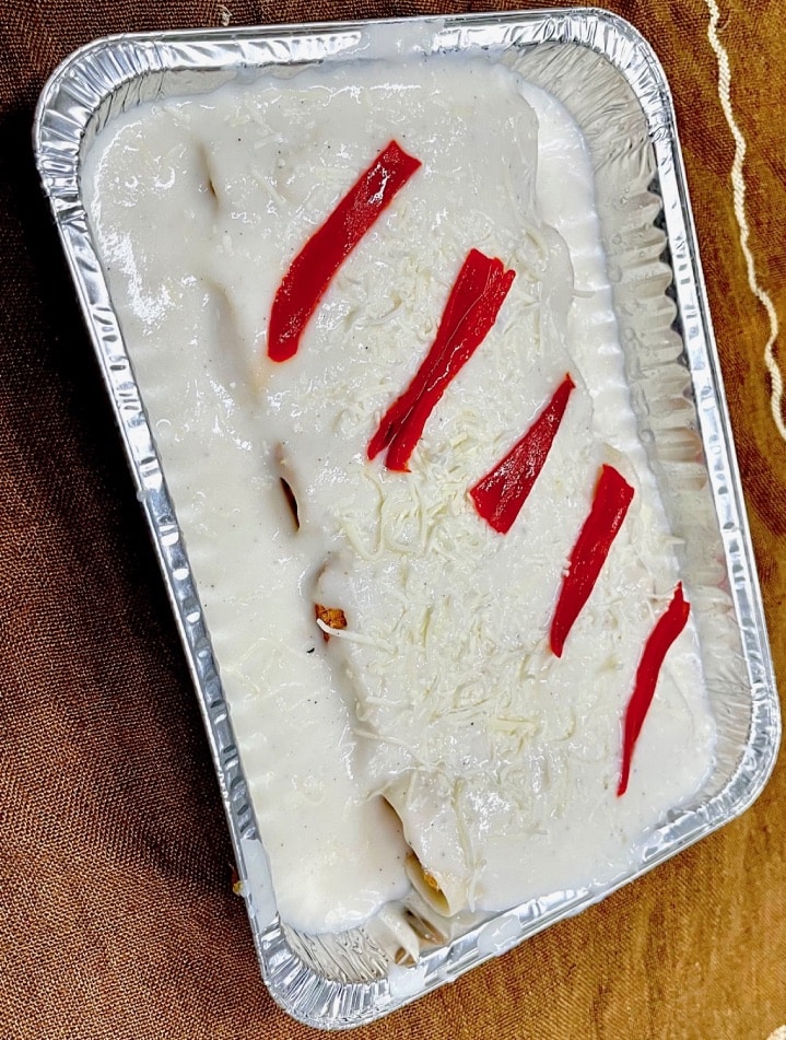Canelones de Atun A punto para Gratinar 6 u 3