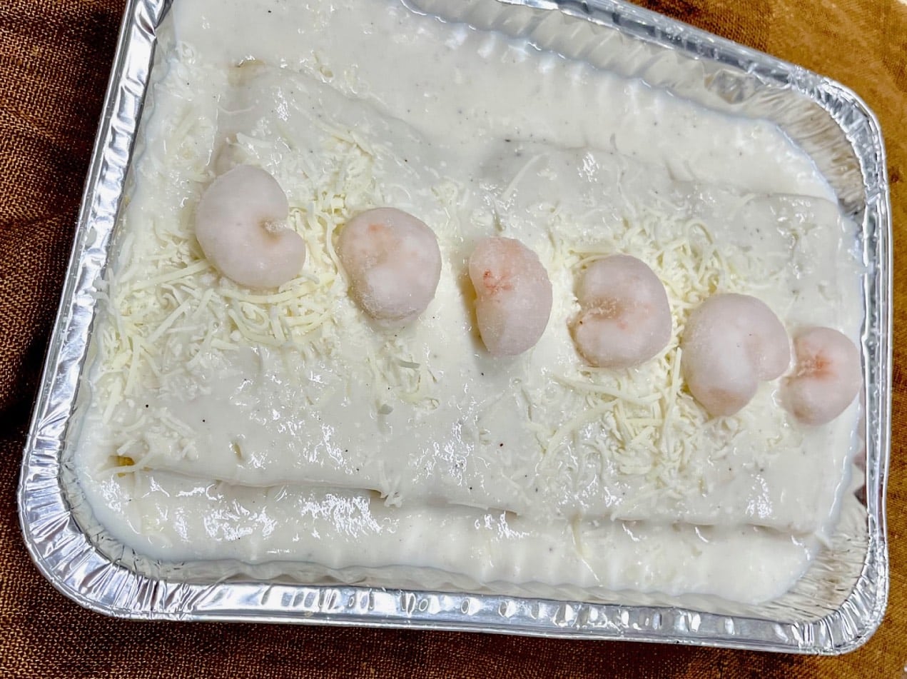 Canelones de Marisco A punto para Gratinar 6 u 1