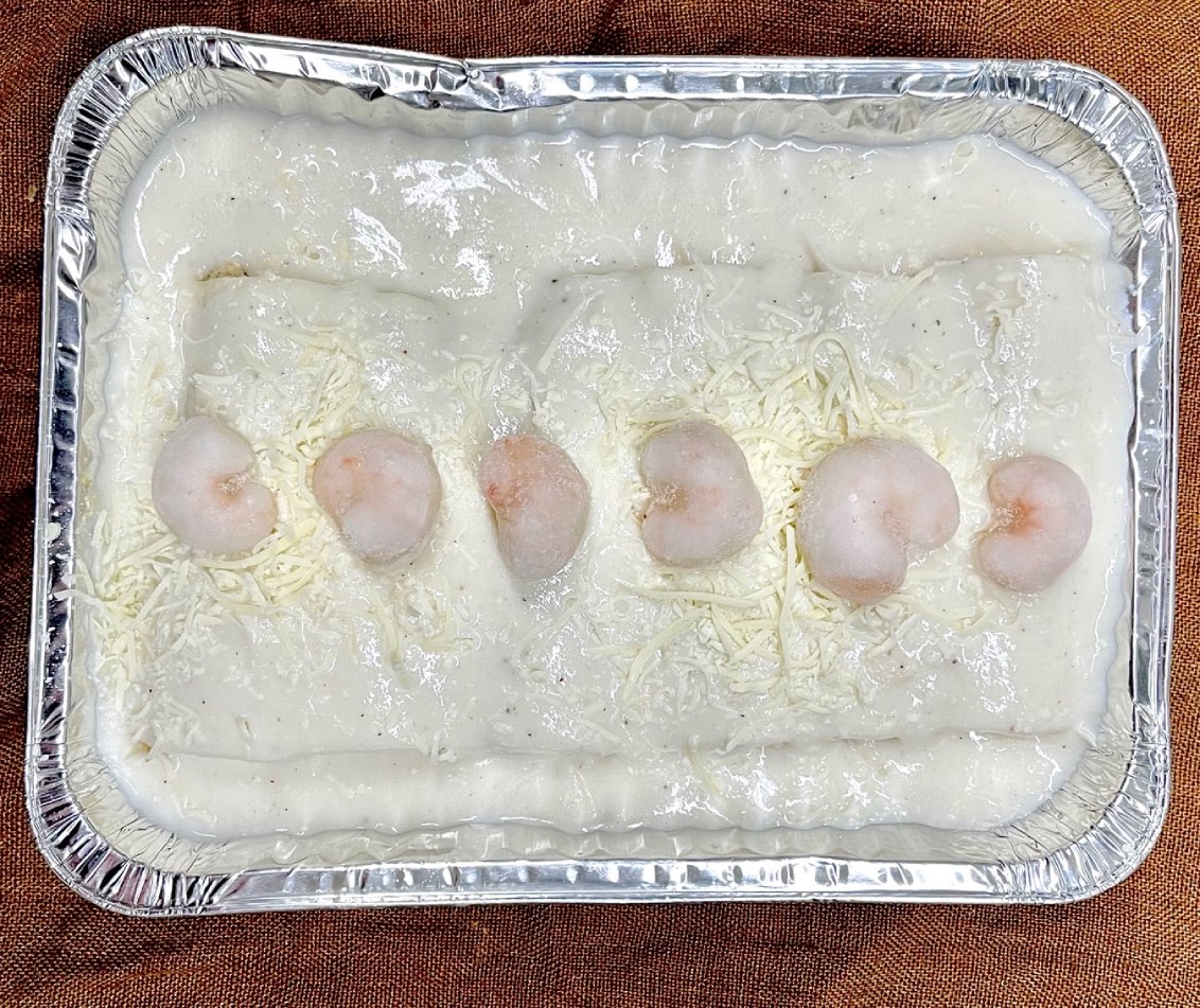Canelones de Marisco A punto para Gratinar 6 u 2
