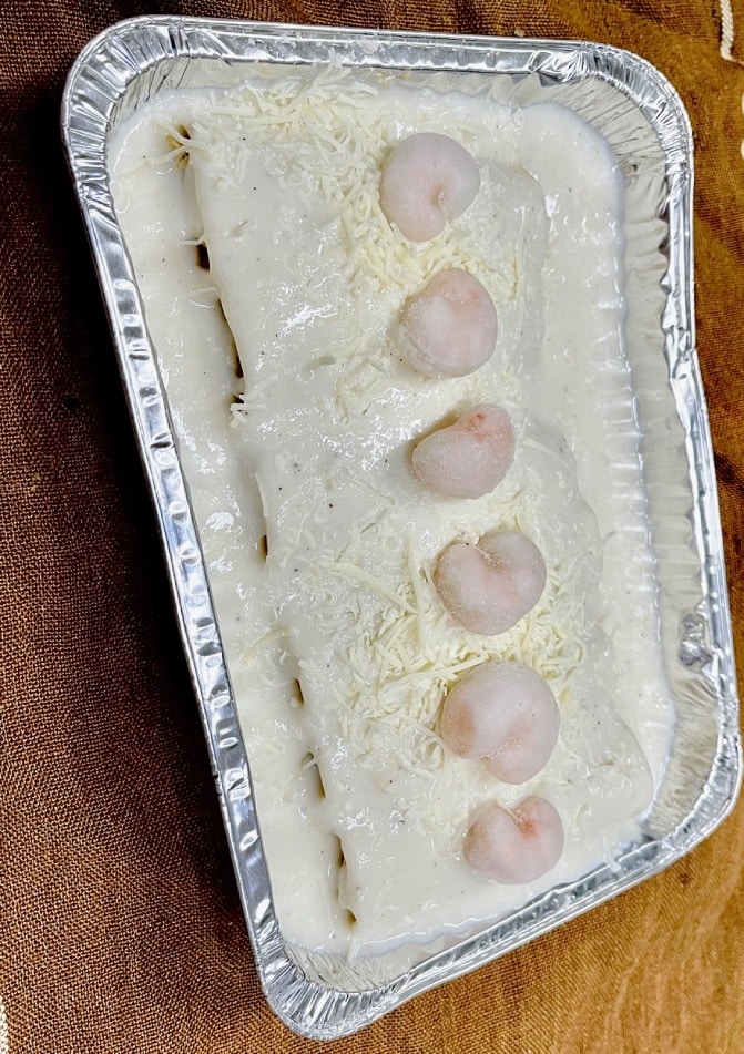 Canelones de Marisco A punto para Gratinar 6 u 3