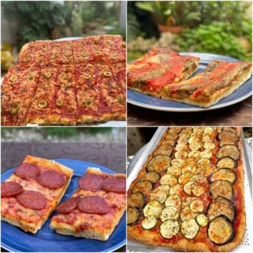 Pizza / Coca Congelada (6 porciones)