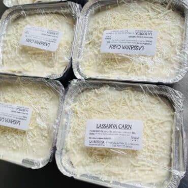 Lasaña Congelada (de CARNE)