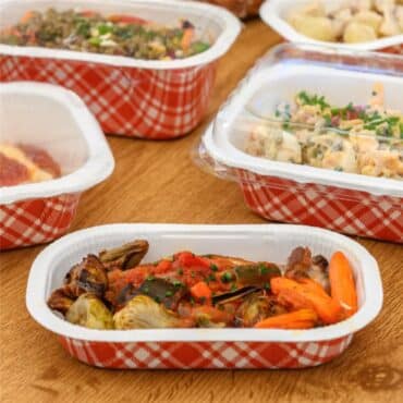Bandeja Cartón Vichy Pequeña (16x10x2,5)