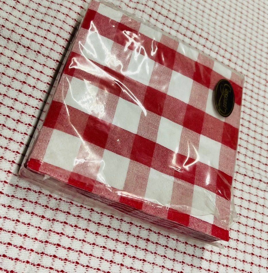 Servilleta Vichy Grande 33x33 cm 4