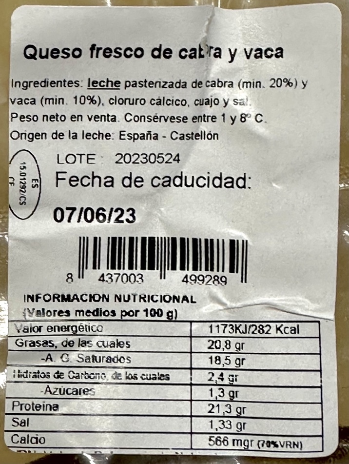 CATI Queso fresco 3