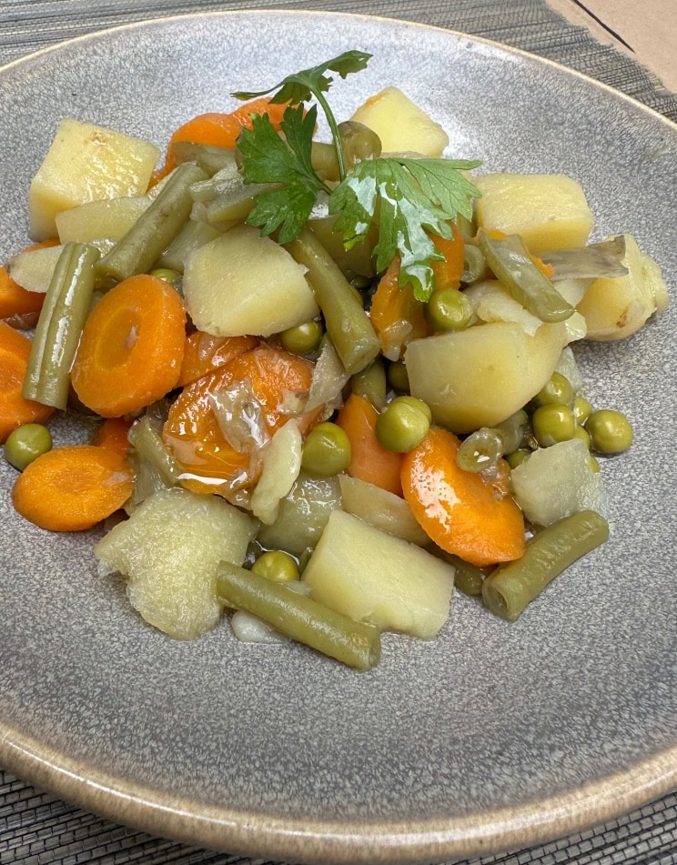 Menestra de verduras (con guisantes) 3