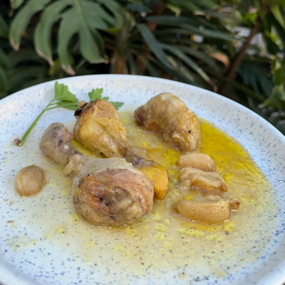 Jamoncitos de Pollo al Ajillo 2