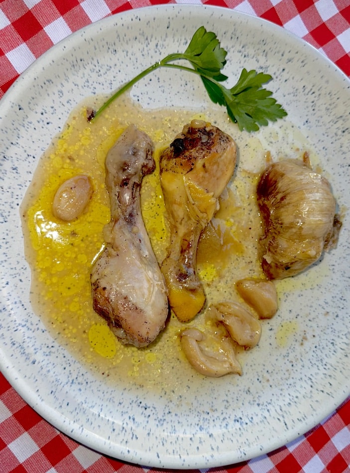 Jamoncitos de Pollo al Ajillo 6