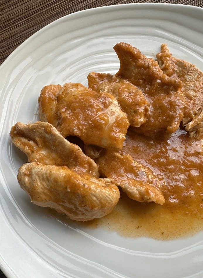 Pechuga de Pollo con Salsa de ALmendras 2