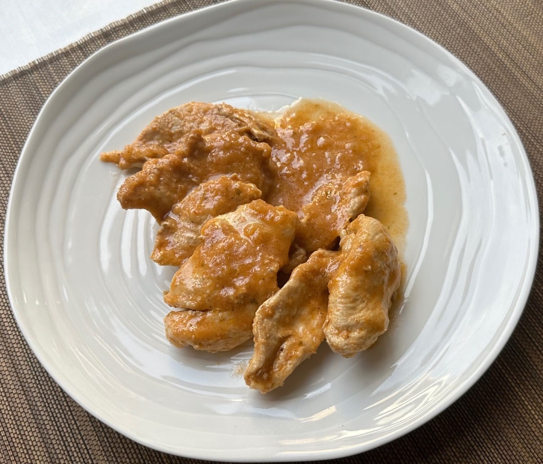 Pechuga de Pollo con Salsa de ALmendras 4